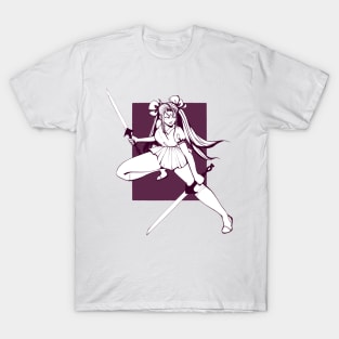 Lady of the Swords (In White) T-Shirt